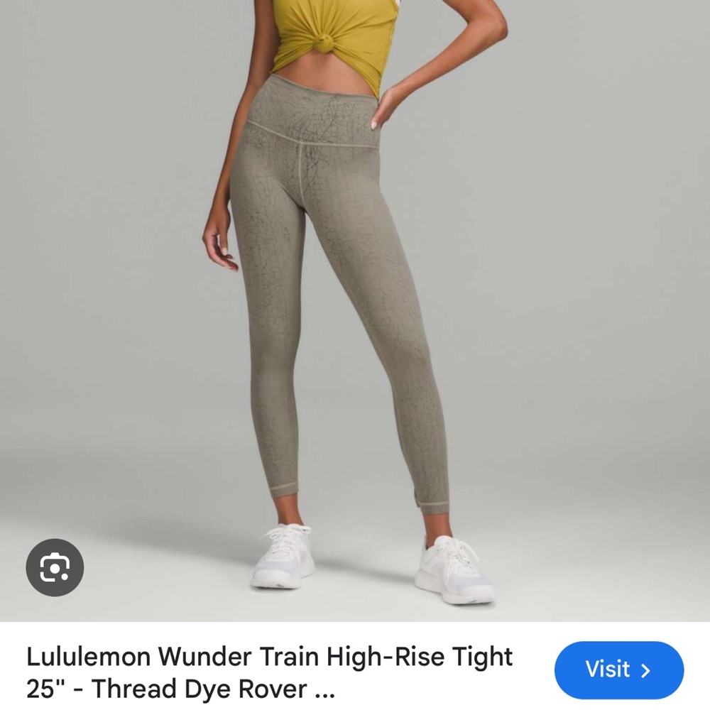 lululemon athletica Olive High-Rise Tight